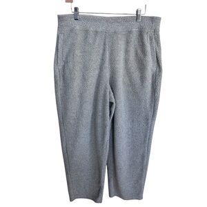 Patagonia STY22010 Women's Shearling Fleece Cropped Pants Gray Size L